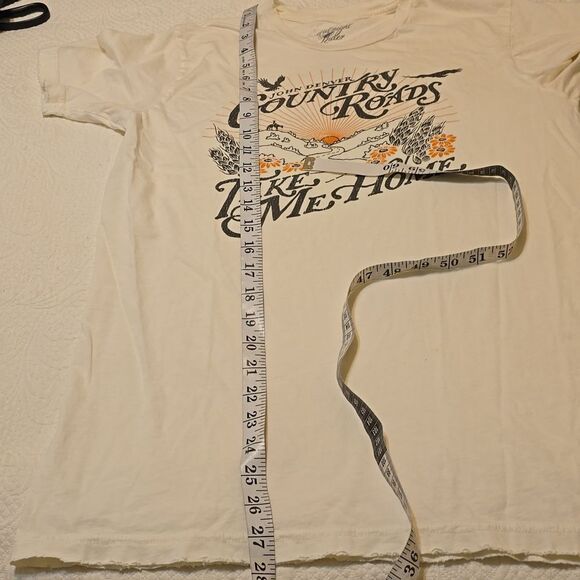 JOHN DENVER COUNTRY ROADS GRAPHIC TSHIRT SMALL - Picture 4 of 9